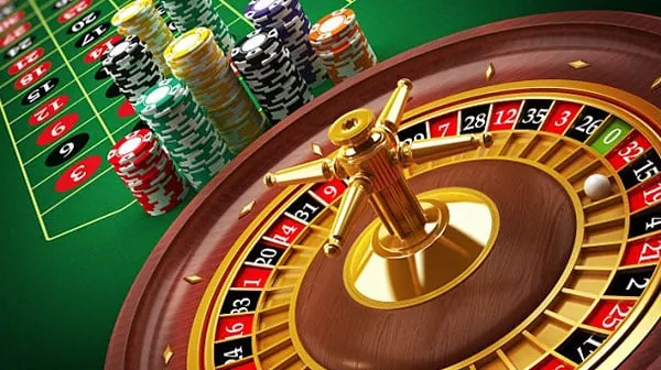 Texas Hold'em table